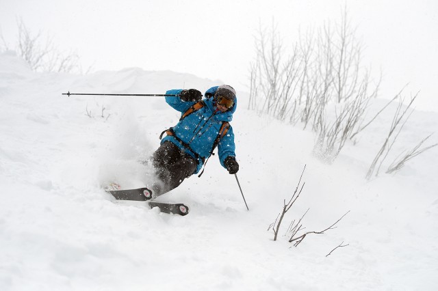 Hors-PIste en vallée de Chamonix ( crédit : Dan Ferrer)