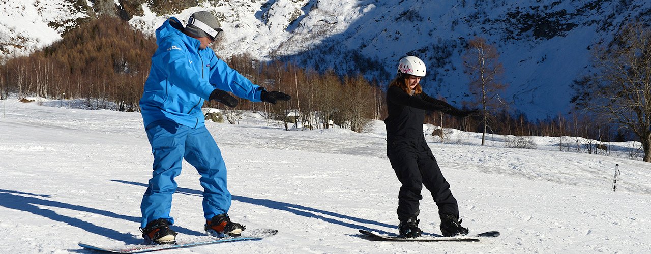 Initiation de 2h au snowboard en Janvier