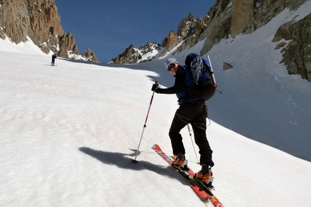 Ski de rando training AAV Chamonix