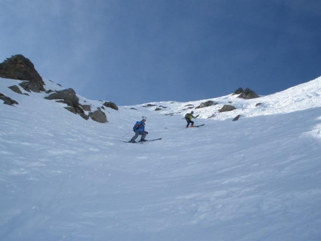 Entre Brévent et Flégère Pente N de l'Aiguille Pourrie