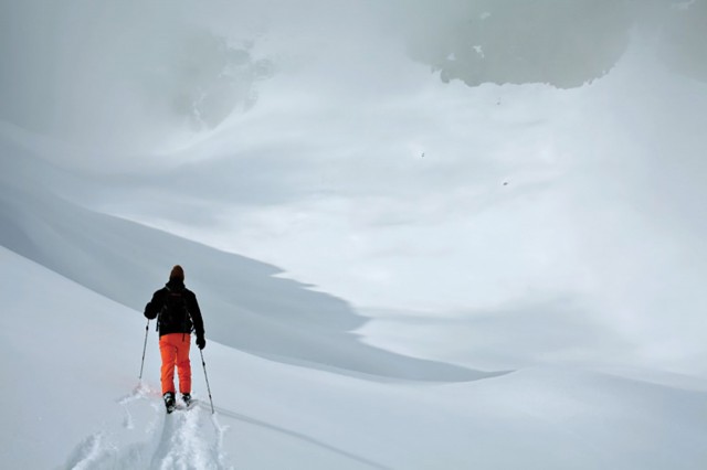 Ski touring training AAV Chamonix